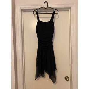 ❤️❤️ sexy black fit and flare dress